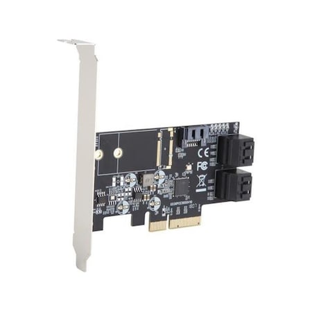 Syba Multimedia SYBA Multimedia SI-PEX40139 Non-Raid SATA PCI-e X4 Controller SI-PEX40139
